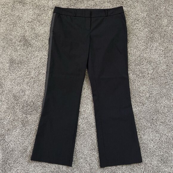 BEBE Vintage Y2K Pin Striped Tuxedo Dress Pants Slacks Women’s Size 10 *RARE* - Picture 3 of 14